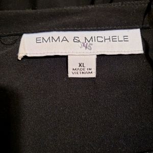 Emma  & Michele Black Jumpsuit